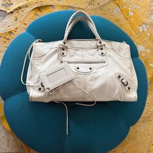 Balenciaga Agnes Giant 12 City Hand Bag